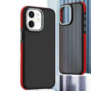 For iPhone 11 Dual-Color Shockproof TPU Phone Case(Red)