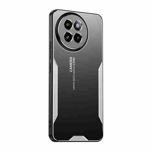 For Xiaomi Civi 4 Pro Blade Series TPU Hybrid Metal Phone Case(Silver)