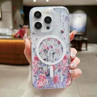 For iPhone 13 Pro Spring Garden MagSafe TPU Phone Case(F02 Spring Garden)