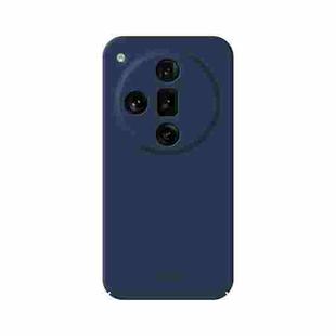 For OPPO Find X7 MOFI Qin Series Skin Feel All-inclusive PC Phone Case(Blue)