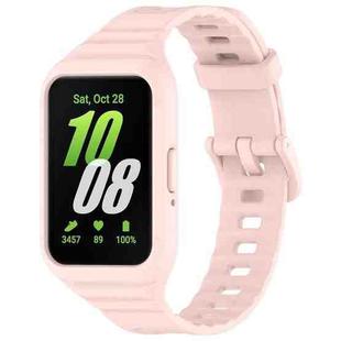 For Samsung Galaxy Fit 3 Integrated TPU Watch Band(Pink)