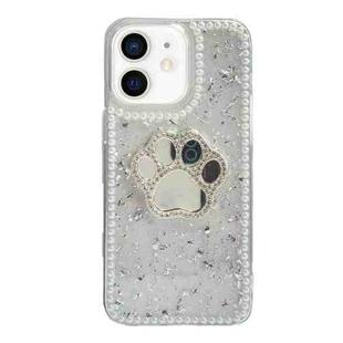 For iPhone 12 mini / 13 mini Cat Claw Mirror TPU Phone Case(Silver)