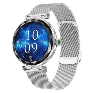 NX7 Pro 1.19 inch Color Screen Smart Watch, Support Heart Rate / Blood Pressure / Blood Oxygen Monitoring(Silver)