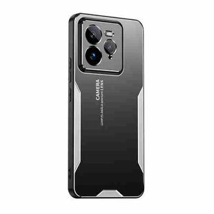 For  Realme GT7 Pro Blade Series TPU Hybrid Metal Phone Case(Silver)