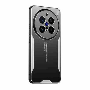 For vivo X200 Pro Blade Series TPU Hybrid Metal Phone Case(Silver)