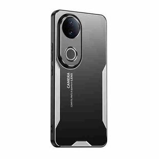 For vivo S20 Blade Series TPU Hybrid Metal Phone Case(Silver)