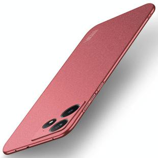 For Realme Neo7 MOFI Fandun Series Frosted PC Ultra-thin All-inclusive Phone Case(Red)