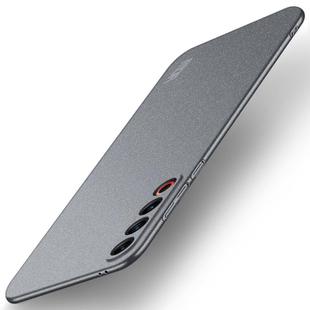 For Meizu 21 Pro MOFI Fandun Series Frosted PC Ultra-thin All-inclusive Phone Case(Gray)