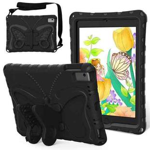 For iPad Air 1/2 / 9.7 2018/2017 Butterfly Bracket EVA Shockproof Tablet Case(Black)