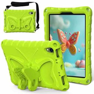 For iPad mini 6 Butterfly Bracket EVA Shockproof Tablet Case(Grass Green)