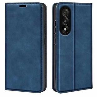 For OnePlus Nord 5 Retro-skin Magnetic Suction Leather Phone Case(Dark Blue)