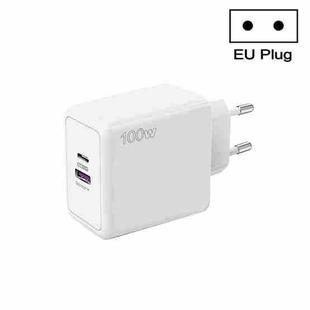 USB 67W / Type-C PD 33W Super fast Charging Full Protocol Mobile Phone Charger, EU Plug(White)