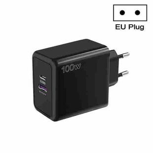 USB 67W / Type-C PD 33W Super fast Charging Full Protocol Mobile Phone Charger, EU Plug(Black)