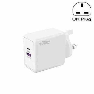 USB 67W / PD 33W Super fast Charging Full Protocol Mobile Phone Charger, UK Plug(White)