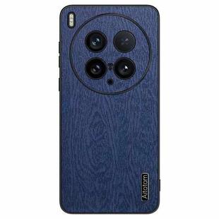 For VIVO X200Ultra Tree Bark Leather Shockproof Phone Case(Blue)