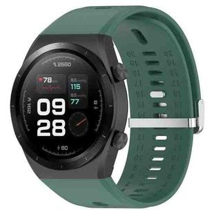 For Xiaomi Watch H1 Blood Pressure Watch Silicone Watch Band(Dark Green)