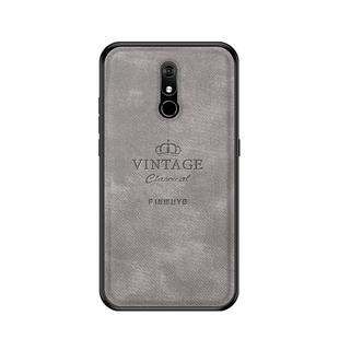 PINWUYO Shockproof Waterproof Full Coverage PC + TPU + Skin Protective Case for Nokia 3.2(Gray)