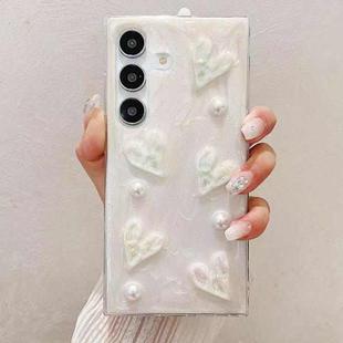 For Samsung Galaxy S24 5G Cream Gum Decoden TPU Phone Case(Love)