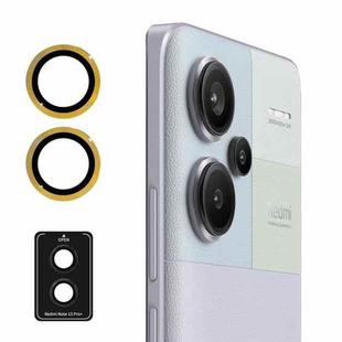 For Xiaomi Redmi Note 13 Pro+ 5G ENKAY Hat-Prince 9H Rear Camera Lens Aluminium Alloy Tempered Glass Film(Golden)