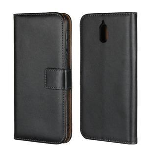 Leather Horizontal Flip Holster for Nokia 3.1 ,with Magnetic Clasp and Bracket and Card Slot and Wallet(Black)