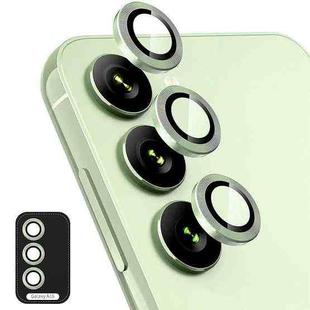 For Samsung Galaxy A16 5G ENKAY Hat-Prince 9H Rear Camera Lens Aluminium Alloy Tempered Glass Film(Lemon Green)