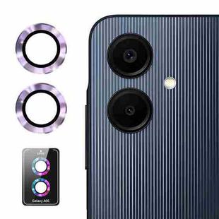 For Samsung Galaxy A06 4G ENKAY Hat-Prince 9H Rear Camera Lens Aluminium Alloy Tempered Glass Film(Light Purple)