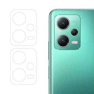 For Redmi Note 12 5G 2pcs ENKAY Hat-Prince 9H Rear Camera Lens Tempered Glass Film(Transparent)