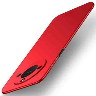 For Honor X60 MOFI Frosted PC Ultra-thin Hard Phone Case(Red)