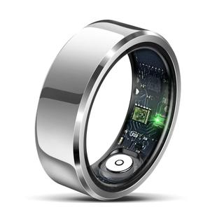 R6 SIZE 8 Smart Ring, Support Heart Rate / Blood Oxygen / Sleep Monitoring(White)