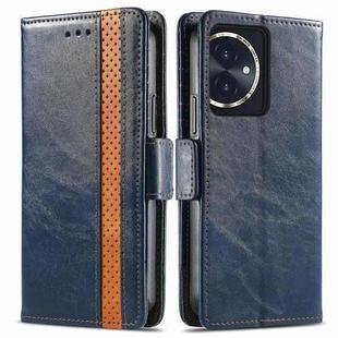For Honor 100 5G CaseNeo Splicing Dual Magnetic Buckle Leather Phone Case(Blue)