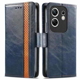 For Infinix Zero 30 4G CaseNeo Splicing Dual Magnetic Buckle Leather Phone Case(Blue)
