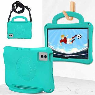 For Lenovo Tab M11 / Xiaoxin Pad 11 2024 Handle Football Shaped EVA Shockproof Tablet Case(Mint Green)