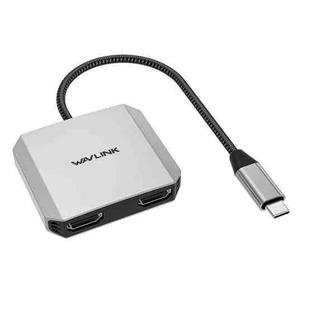WAVLINK WL-UHP510Pro 4K/60Hz Video Converter USB-C Male to Dual HDMI Female Adapter
