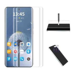 For Xiaomi Redmi Note 13 Pro+ ENKAY Hat-Prince UV Full Glue Tempered Glass Film