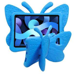 For iPad Air 11 2024 Butterfly Bracket Kids EVA Shockproof Tablet Case(Blue)