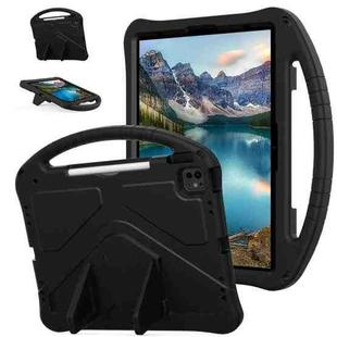 For iPad Air 13 2024 EVA Shockproof Tablet Case with Holder(Black)