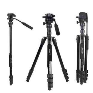 JMARY KT285+NB50 Camera Stand Extendable Height Aluminum Alloy Camera Holder Tripod