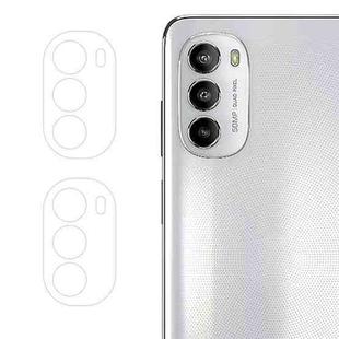 For Motorola Moto G82 2pcs ENKAY Hat-Prince 9H Rear Camera Lens Tempered Glass Film(Transparent)