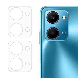For Honor Play7T 2pcs ENKAY 9H Rear Camera Lens Tempered Glass Film(Transparent)