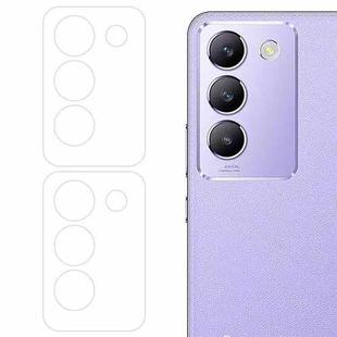 For vivo Y100 IDN / Y200e 5G / V30 Lite 5G 2pcs ENKAY Hat-Prince 9H Rear Camera Lens Tempered Glass Film(Transparent)