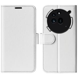 For Nothing Phone 3a Pro R64 Texture Horizontal Flip Leather Phone Case(White)
