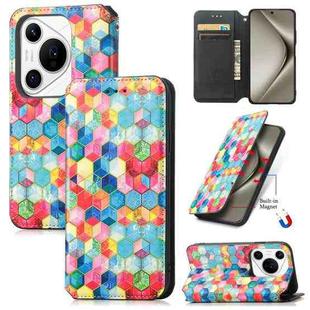 For Huawei Pura 70 Ultra CaseNeo Colorful Magnetic Leather Phone Case(Magic Space)
