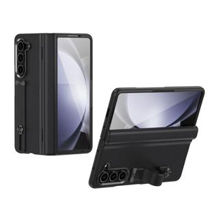 For Samsung Galaxy Z Fold6 5G All-inclusive Shockproof Phone Case with Holder(Black)