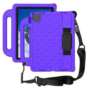 For iPad Air 11 2024 Diamond Series EVA Shockproof Sleeve Tablet Case(Purple)