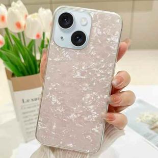 For iPhone 15 Plus Shell Pattern TPU Protective Phone Case(Pink)