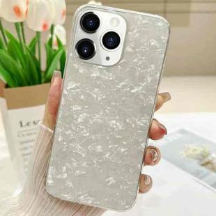 For iPhone 11 Pro Max Shell Pattern TPU Protective Phone Case(White)