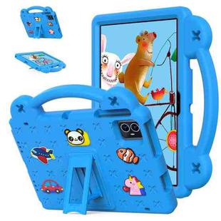 For Teclast M50 HD 10.1 / M50 Pro 10.1 2023 Handle Kickstand Children EVA Shockproof Tablet Case(Sky Blue)