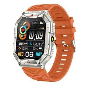 KR82 2.1 inch Color Screen Smart Watch, Support Bluetooth Call / Health Monitoring(Orange)