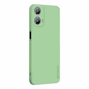 For Motorola Moto G34 5G PINWUYO Sense Series Liquid Silicone TPU Phone Case(Green)