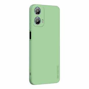 For Motorola Moto G24 / G04 PINWUYO Sense Series Liquid Silicone TPU Phone Case(Green)